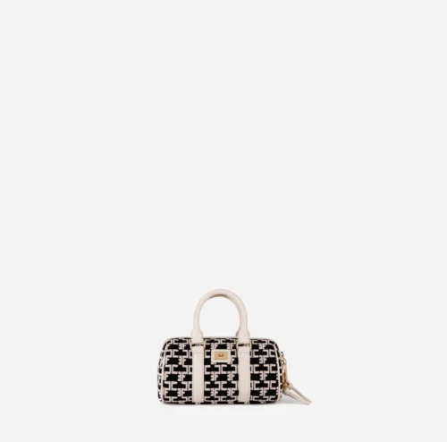 Black Mini Bauletto Monogram Travel