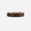 Elisabetta Franchi Bold Monogram Black Belt Indietro